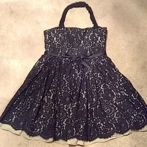 Robert Rodriguez lace halter dress